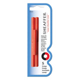 Sheaffer Orange Fountain Pen Refill (Pack of 5 Cartridges)