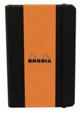 Rhodia Webnotebook Black: Premium Lined Pocket Journal (3.5 x 5.5)