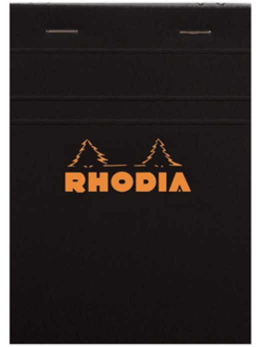 RHODIA RHODIA PAD LINED BLK 80S 3-1-2 X5