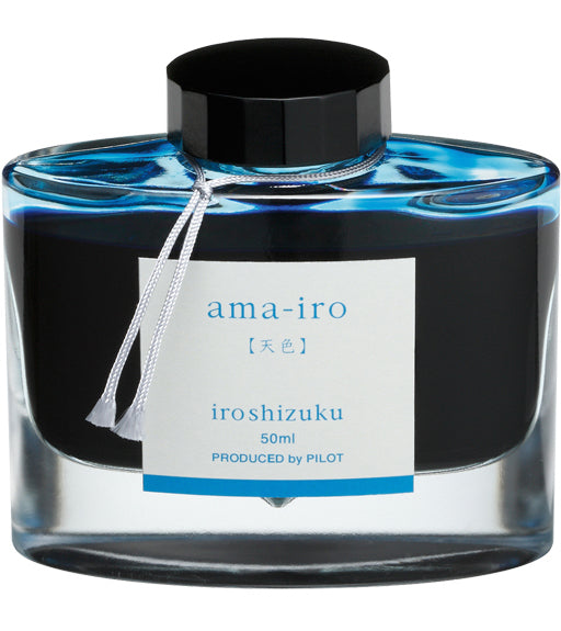 Namiki Pilot Iroshizuku Bottled Ink - Ama-Iro - Blue Sky - Light Blue