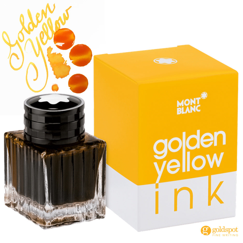 Montblanc Refills Golden Yellow Ink 30ml Bottled Ink