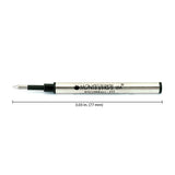 Monteverde Mini Rollerball Pen Refills - Black - J221BK