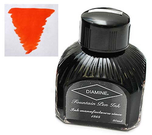Diamine Refills Sunset  Bottled Ink 80mL