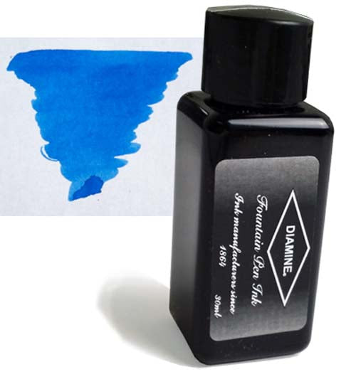 Diamine Refills Royal Blue 30mL  Bottled Ink