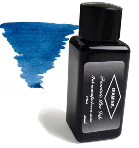 Diamine Refills Prussian Blue 30mL  Bottled Ink