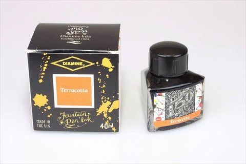 Diamine Refills Terra Cotta Bottled Ink 40mL