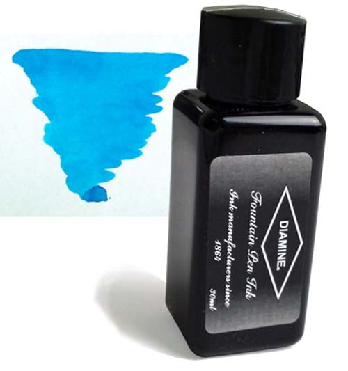 Diamine Refills Havasu Turquoise 30mL  Bottled Ink