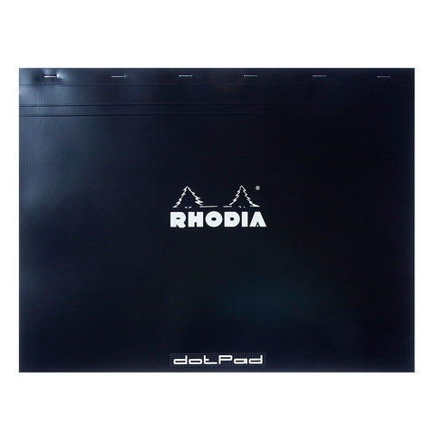 Rhodia Dot Pad - Black - Matrice Points 5mm - 16.5 x 12.5
