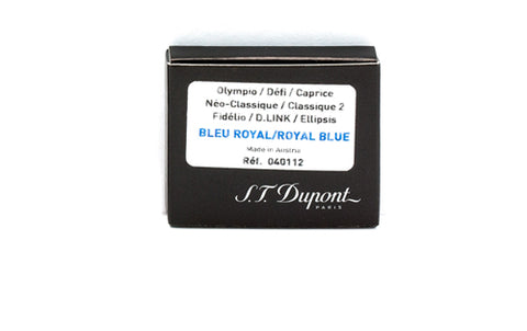 S.T. Dupont Refills Royal Blue  Fountain Pen Cartridge