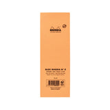 Rhodia Staplebound - Notepad - Orange - Graph - 3 x 8.25