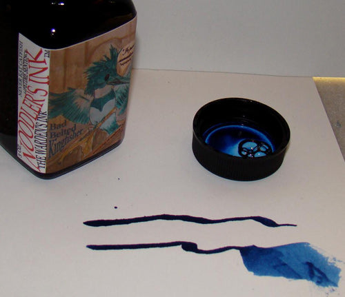 Noodler's Ink Refills Wardens Bad Belted Kingfisher  Bottled Ink