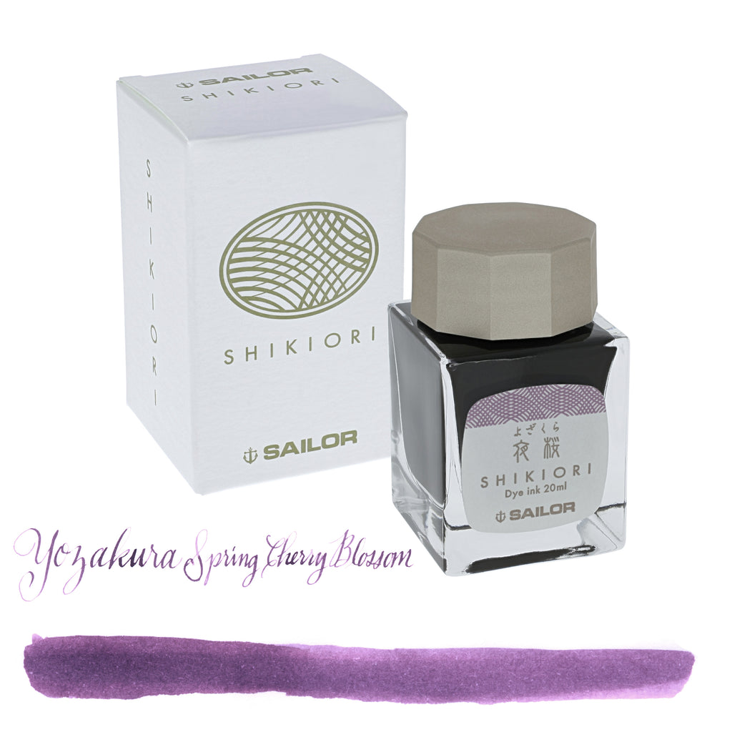 Sailor Refills Shikiori Four Seasons - Yozakura Evening Spring Cherry Blossom 20ml Bottled Ink