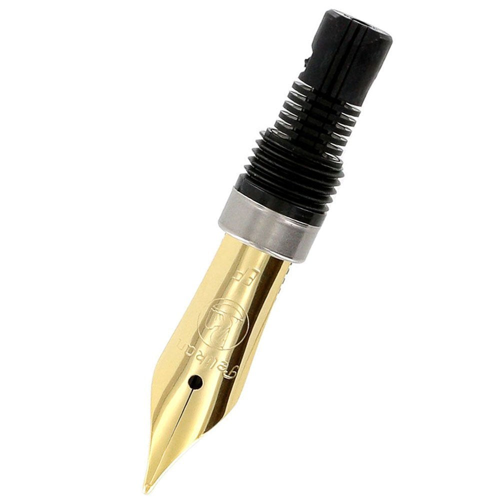 Pelikan - Medium Point Nib Replacement - Stainless Steel Gold-Plated - M200