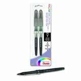Pentel Refills Pack of 2 - Black for Tradio  Brush Pen