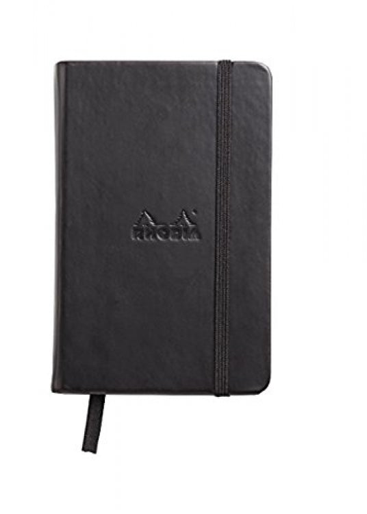 Rhodia Webnotebook - Black - Blank - 3.5 x 5.5