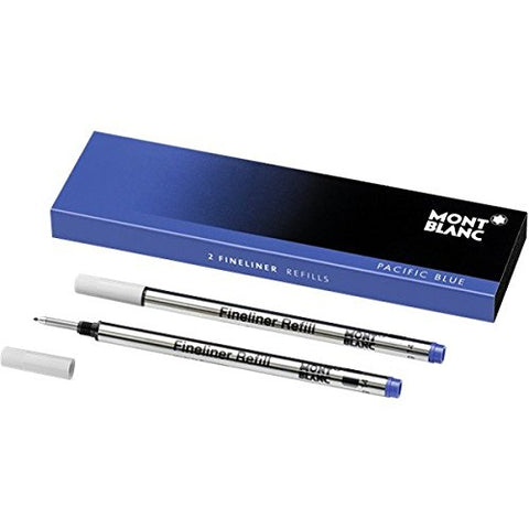 Montblanc Refills Pacific Blue (2 Pack) Fineliner Broad