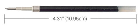 Uniball Refills Black 2-Pack 1.0mm for 207 Impact RT Bold Pt Gel Pen