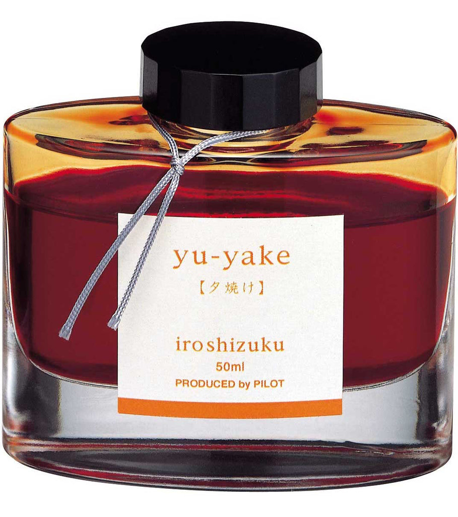 Namiki Pilot Iroshizuku Bottled Ink - Yu-Yake - Sunset - Burnt Orange