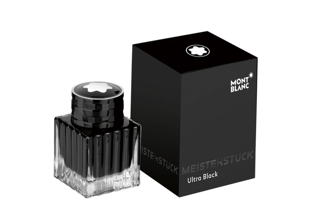 Montblanc Refills Meisterstuck Ultra Black 30ml Bottled Ink
