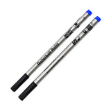 Montblanc Refills Pacific Blue 2 Pack Medium Point Rollerball Pen