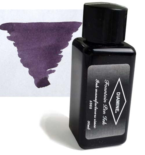 Diamine Refills Damson 30mL  Bottled Ink