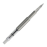 Pilot Namiki Vanishing Point Refill Converter Set - 18K White Gold Nib - Rhodium - Broad Point