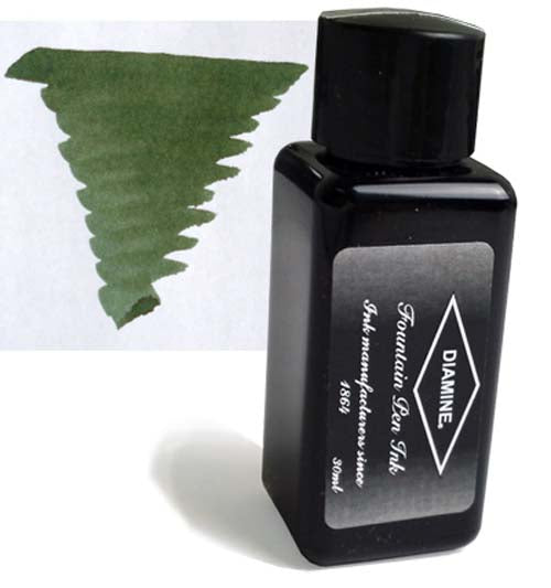 Diamine Refills Evergreen 30mL  Bottled Ink