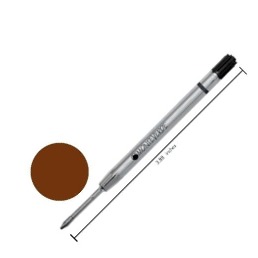 Monteverde Refills Parker-Style Capless - Brown - Fine Point - Gel Pen