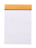 Rhodia Staplebound - Notepad - Orange - Graph - 3 x 4