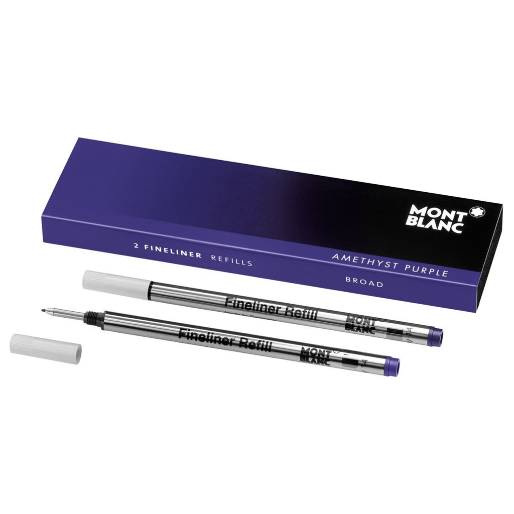 Montblanc Refills Amethyst Purple (2 Pack) Broad Point Fineliner