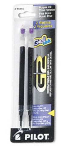 Pilot G2 - Refills - Purple - Fine Point - Gel Pen