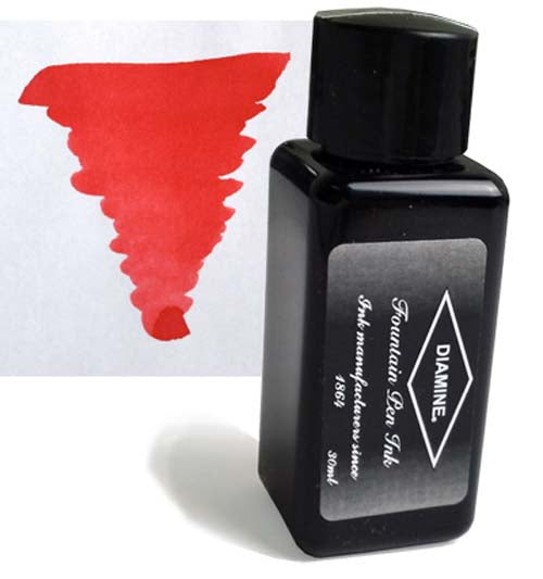 Diamine Refills Classic Red 30mL  Bottled Ink