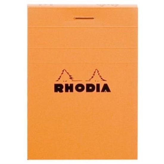 Rhodia Staplebound - Notepad - Orange - Graph - 2 x 3