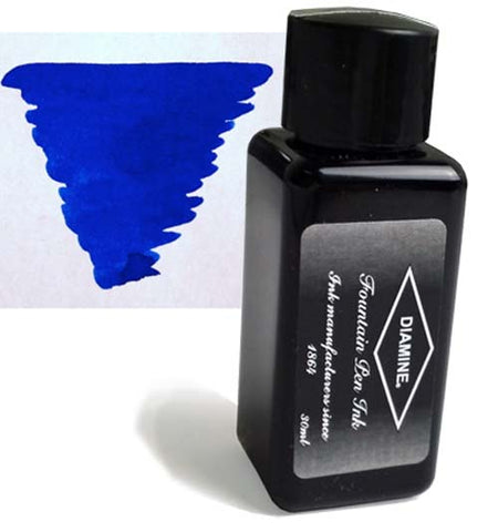 Diamine Refills Sapphire Blue 30mL  Bottled Ink