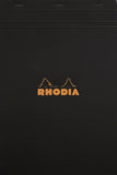 Rhodia Staplebound - Notepad - Black - Graph - 8.25 x 11.75