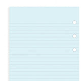 Filofax - Paper Refills - Ruled Notepaper - Personal - Blue