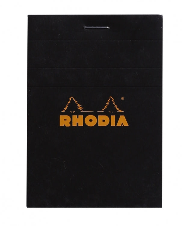 Rhodia Staplebound - Notepad - Black - Graph - 3 x 4