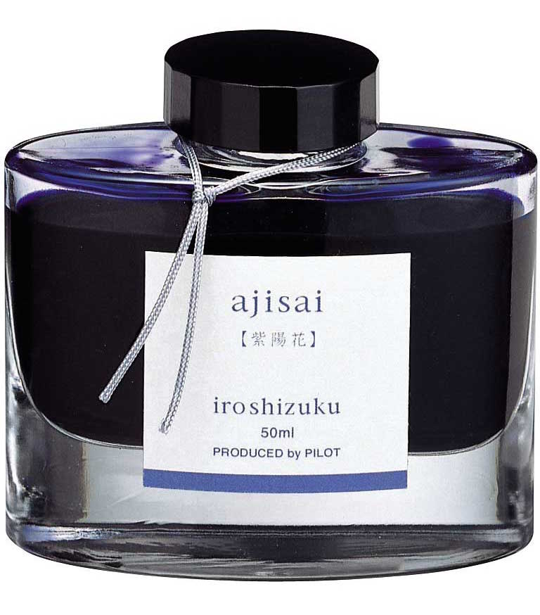 Namiki Pilot Iroshizuku Bottled Ink - Ajisai - Hydrangea - Blue Purple