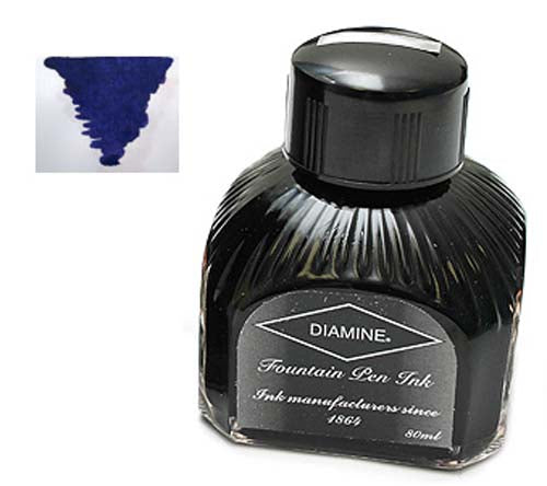 Diamine Refills Bilberry  Bottled Ink 80mL