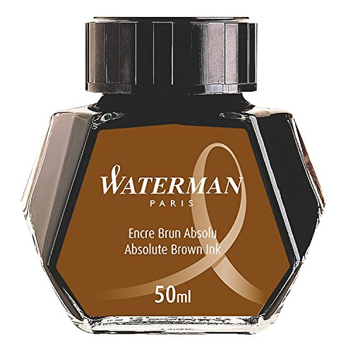 Waterman Fountain Pen Bottled Ink - Brown