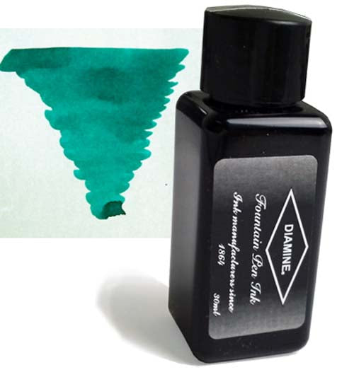 Diamine Refills Dark Green 30mL  Bottled Ink