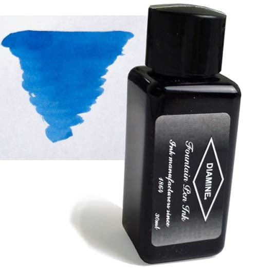 Diamine Refills Presidential Blue 30mL  Bottled Ink