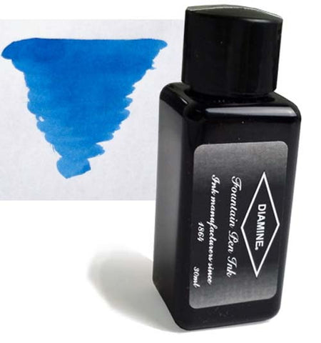 Diamine Refills Presidential Blue 30mL  Bottled Ink