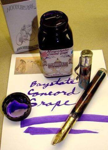 Noodler's Ink Refills Baystate Concord Grape  Bottled Ink