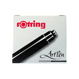 Rotring Refills Black - Box of 6 Ink Cartridges