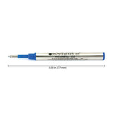 Monteverde Mini Rollerball Pen Refills - Blue - J221BU