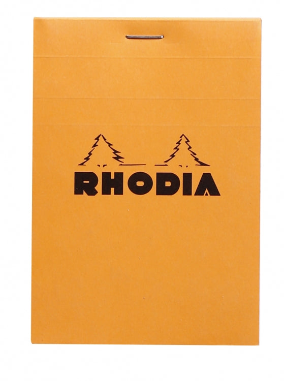 Rhodia Staplebound - Notepad - Orange - Graph - 3.375 x 4.75