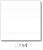 Rhodia Staplebound - Notepad - Orange - Lined - 3.375 x 4.75