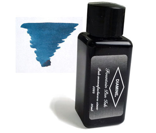 Diamine Refills Blue / Black 30mL  Bottled Ink