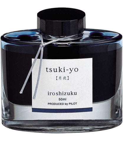 Namiki Pilot Iroshizuku Bottled Ink - Tsuki-Yo - Moonlight - Deep Teal